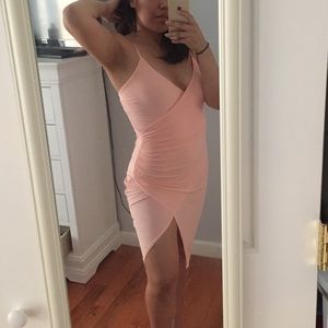 Pink Midi Dress